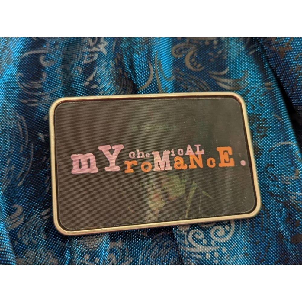 My Chemical Romance Holographic Three Cheers For Sweet Revenge Belt Buckle